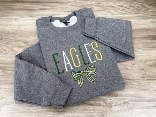Custom Spirit Wear Coquette Embroidered Shirt