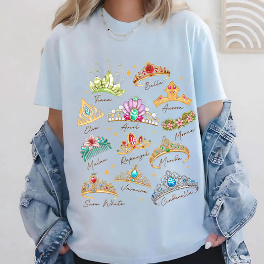 Princess Crowns Graphic Tee
