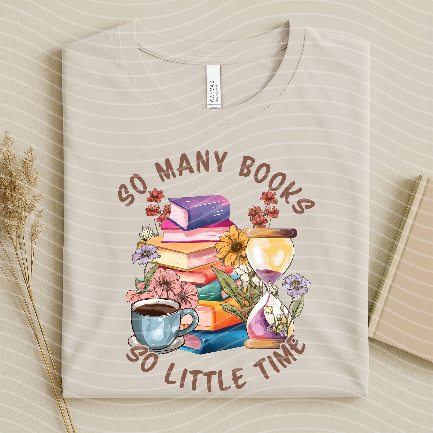 So Many Books So Little Time Graphic Tee