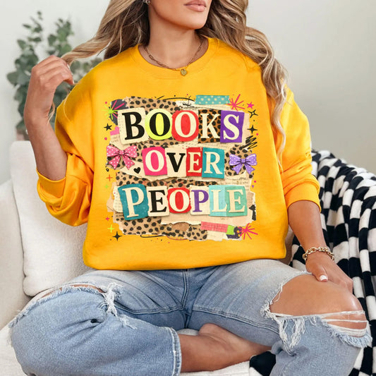 Books Over People Graphic Tee