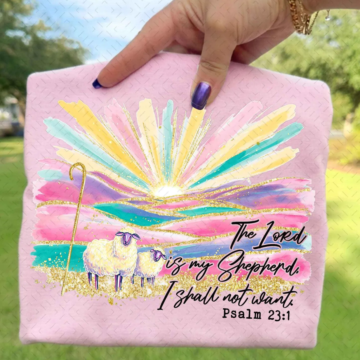 The Lord is My Shepherd Graphic Tee