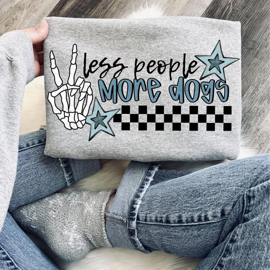 Less People More Dogs Graphic Tee