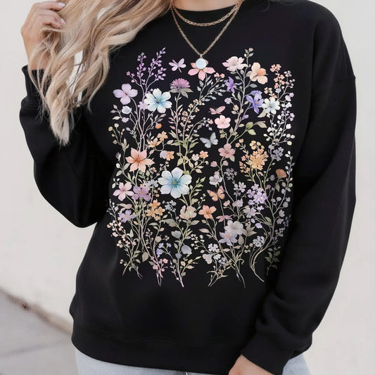 Pastel Flowers Graphic Tee