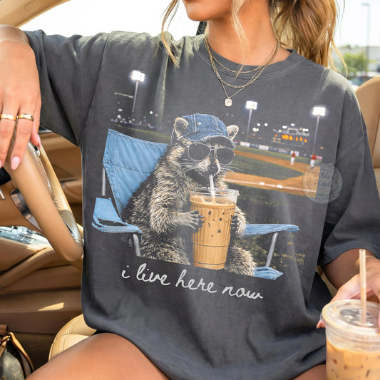 I Live Here Now Graphic Tee