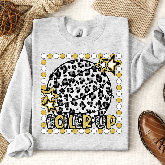 Leopard Basketball Spirit Wear Graphic Tee
