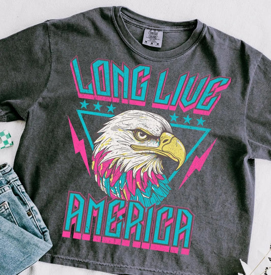 Long Live America Graphic Tee