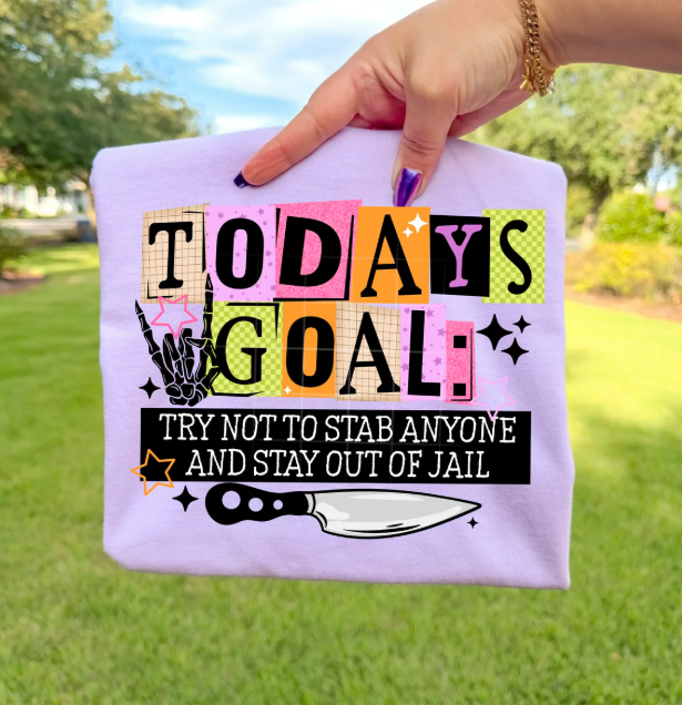 Today's Goal Graphic Tee
