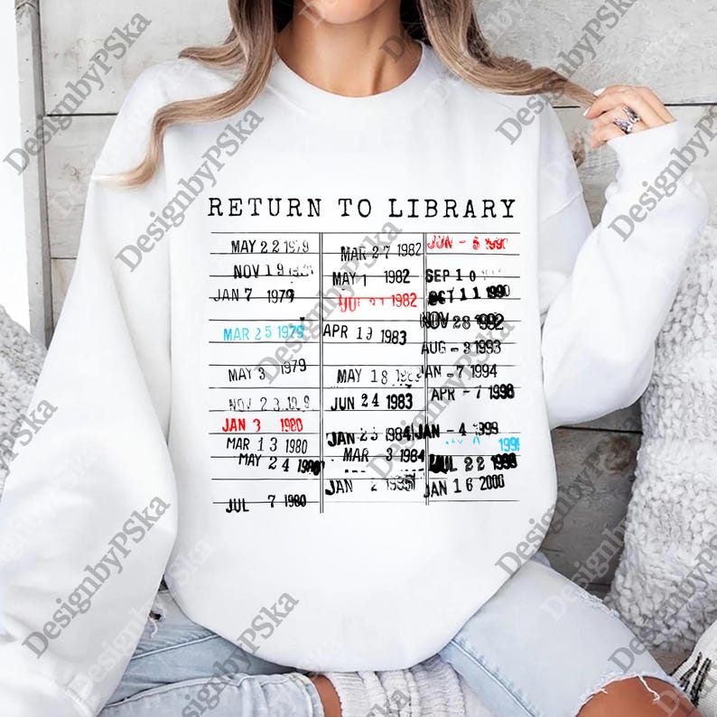 Return to Library Graphic Tee