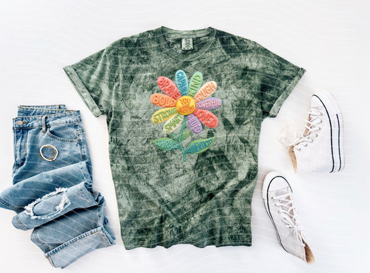 You are Flower Graphic Tee