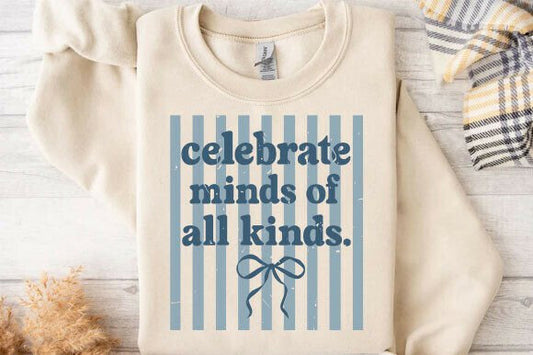Celebrate Minds of All Kinds Graphic Tee