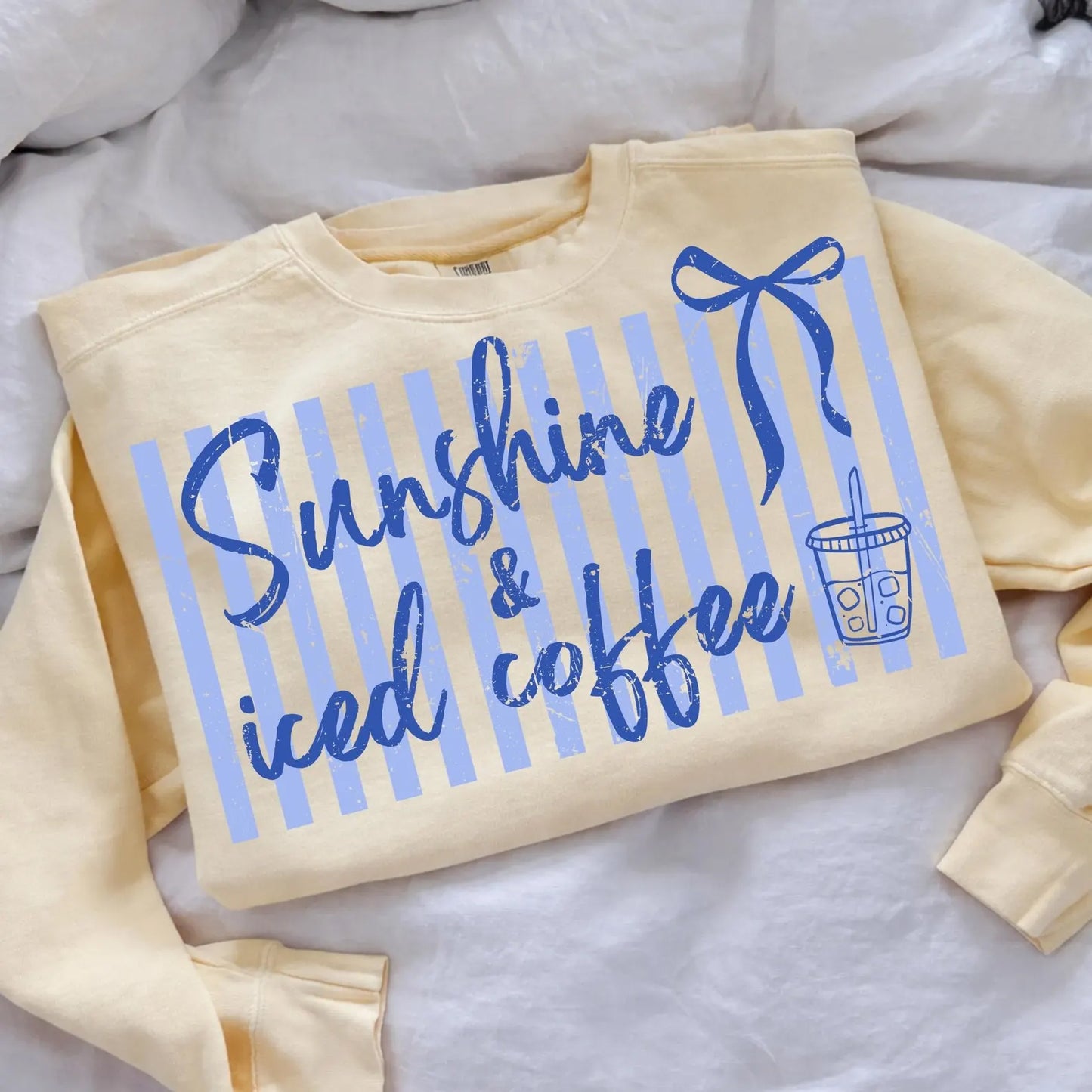 Sunshine & Iced Coffee Graphic Tee