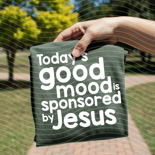 Today's Good Mood is Sponsored by Jesus Graphic Tee