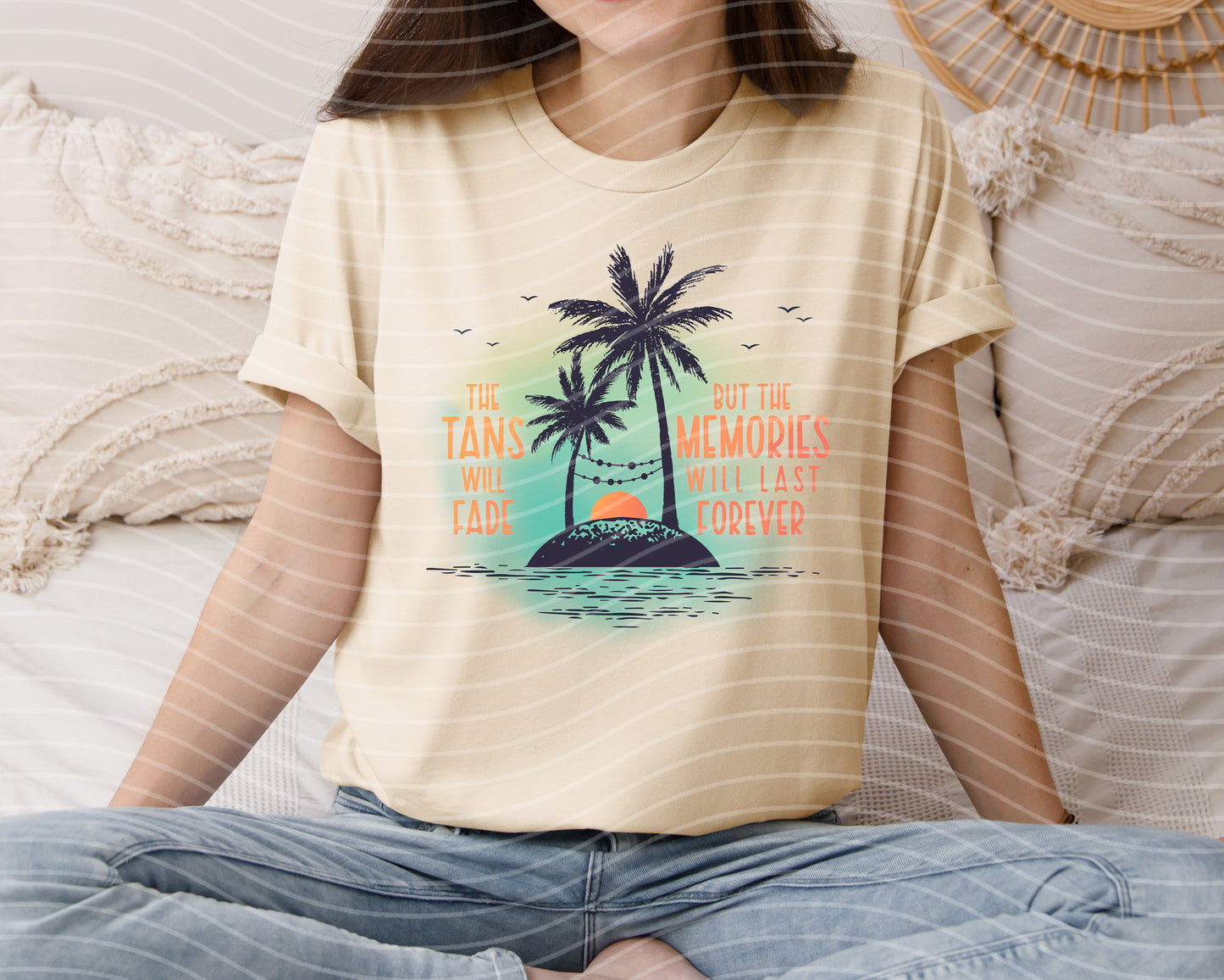 The Tans Will Fade But the Memories Will Last Forever Graphic Tee