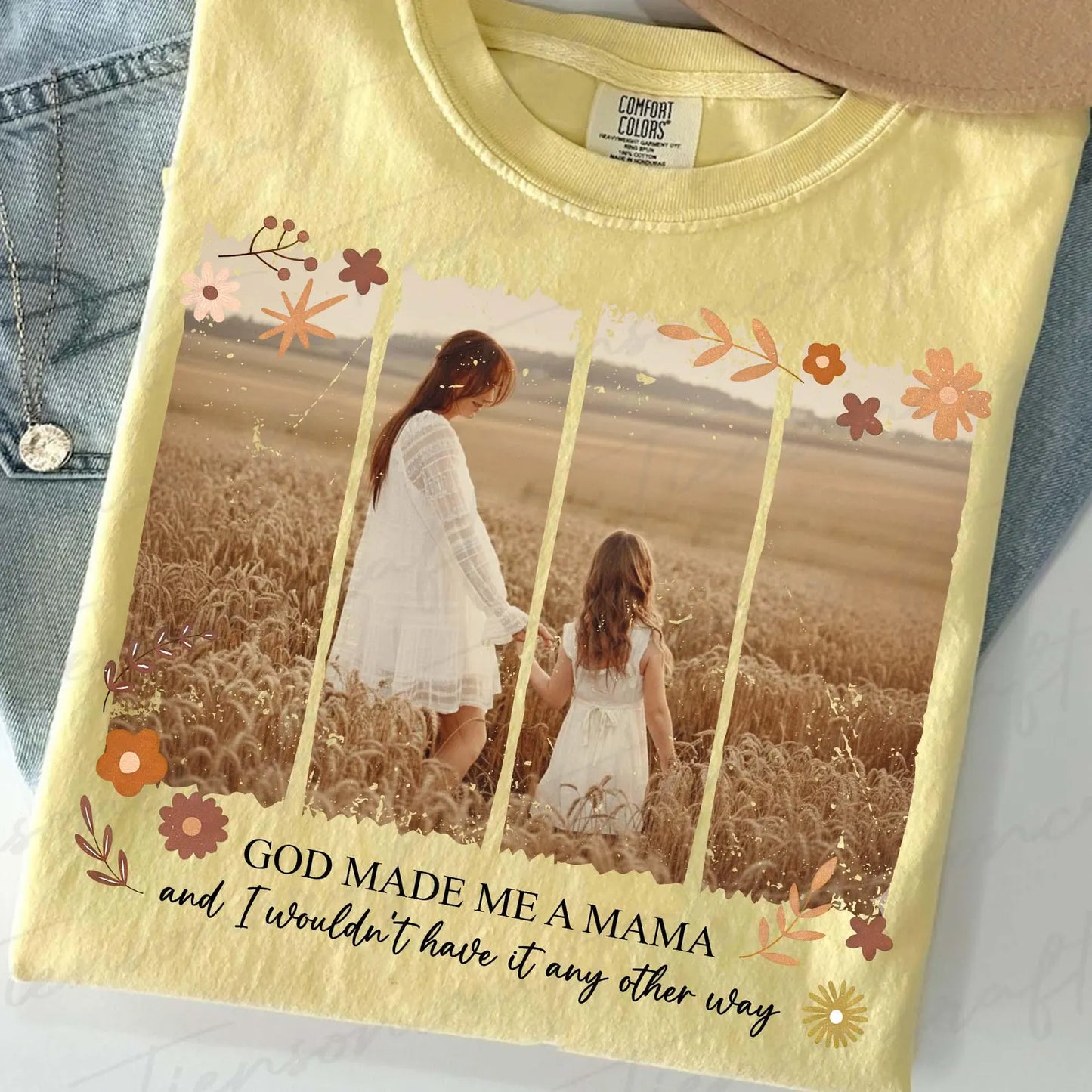 God Made Me a Mama Graphic Tee