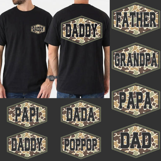 Camo Dad Graphic Tee