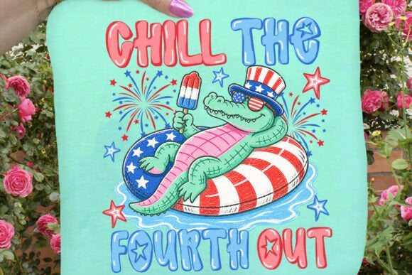 Chill the Fourth Out Graphic Tee