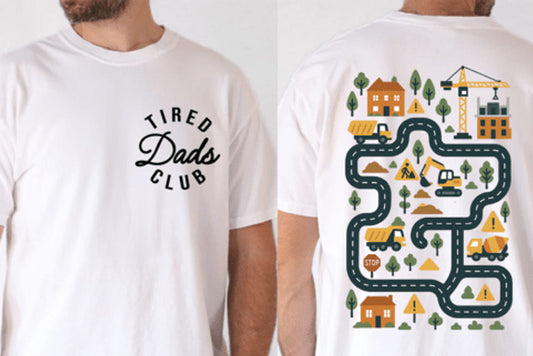 Tired Dads Club Graphic Tee