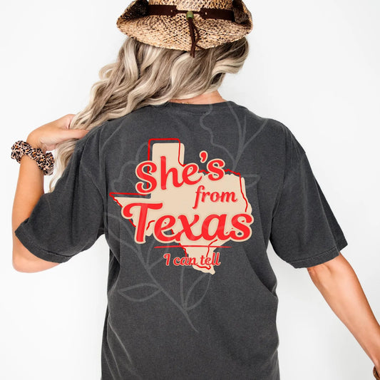 She's From Texas Graphic Tee
