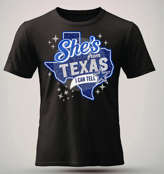 She's From Texas Graphic Tee