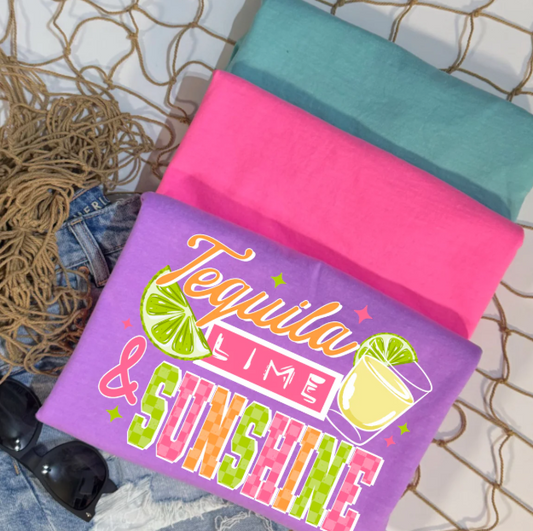 Tequila Lime & Sunshine Graphic Tee