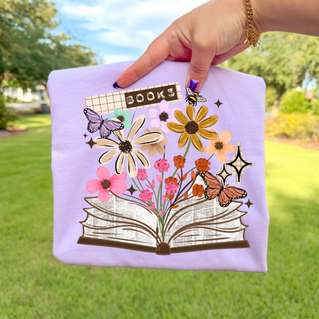 Books Graphic Tee