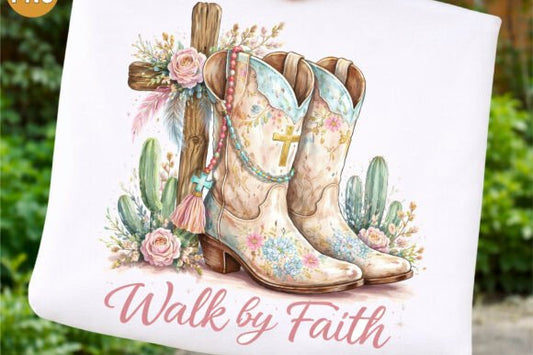 Walk by Faith Graphic Tee