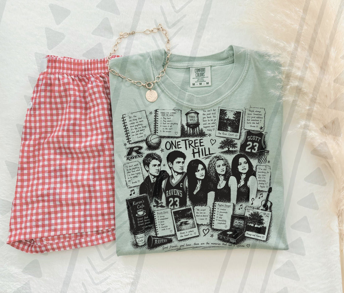 One Tree Hill Sketchy Graphic Tee