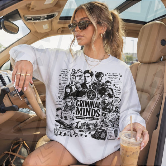 Criminal Minds Sketchy Graphic Tee