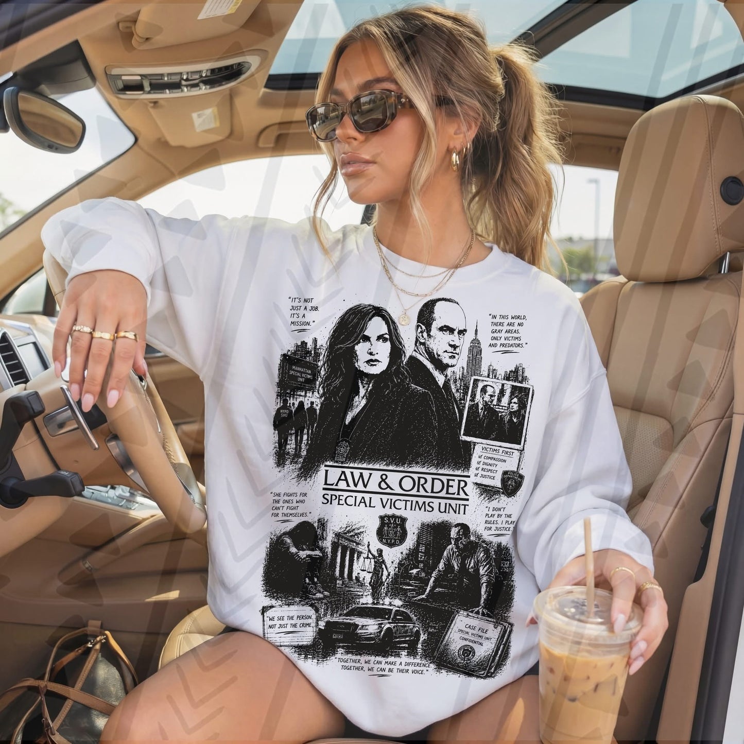 SVU Sketchy Graphic Tee