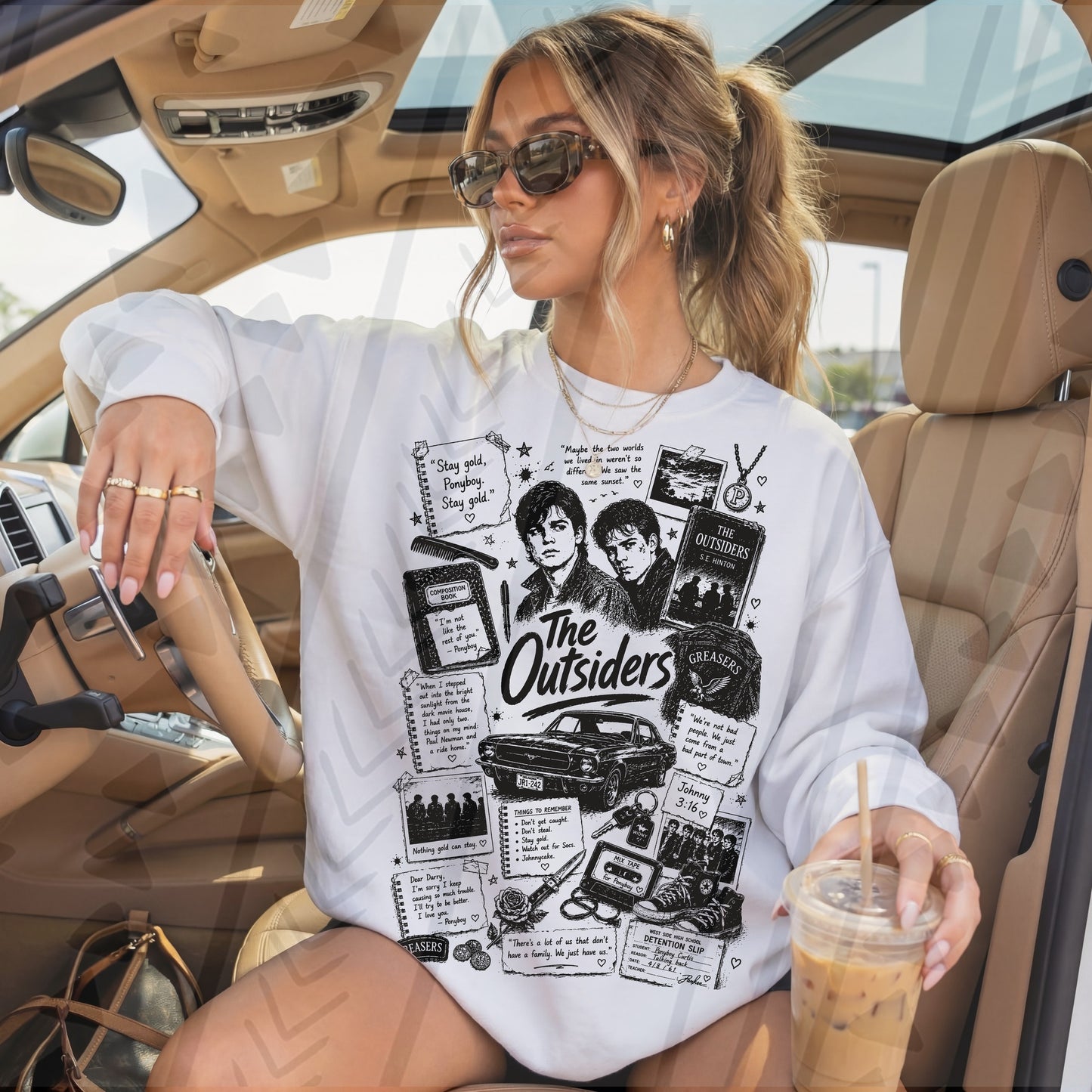 The Outsiders Sketchy Graphic Tee