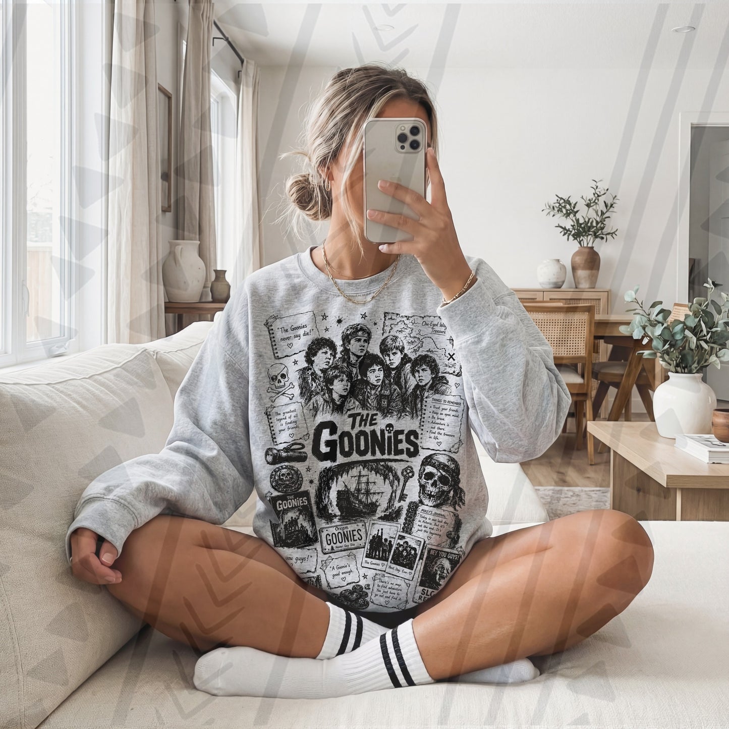 The Goonies Sketchy Graphic Tee