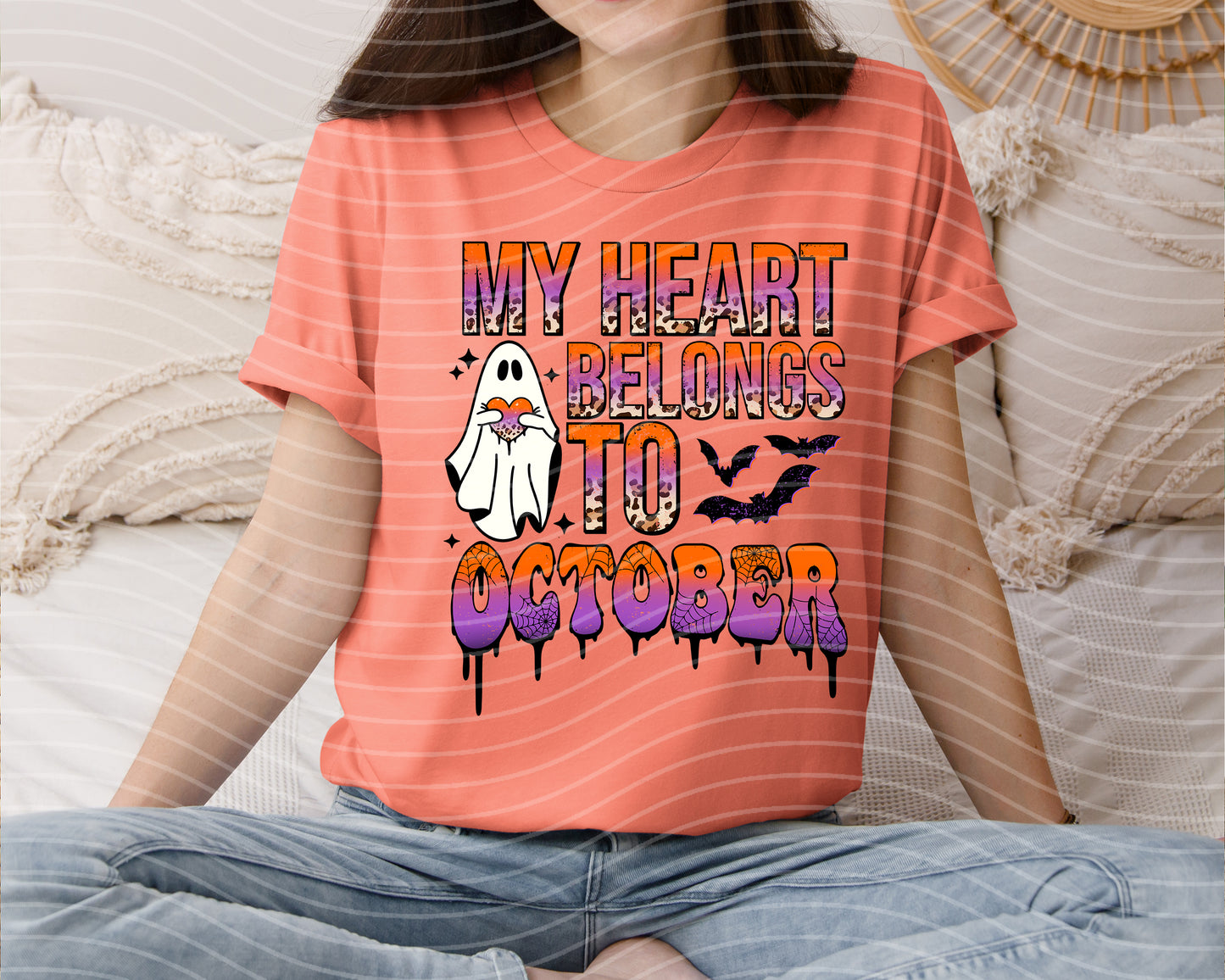 My Heart Belongs to October Graphic Tee