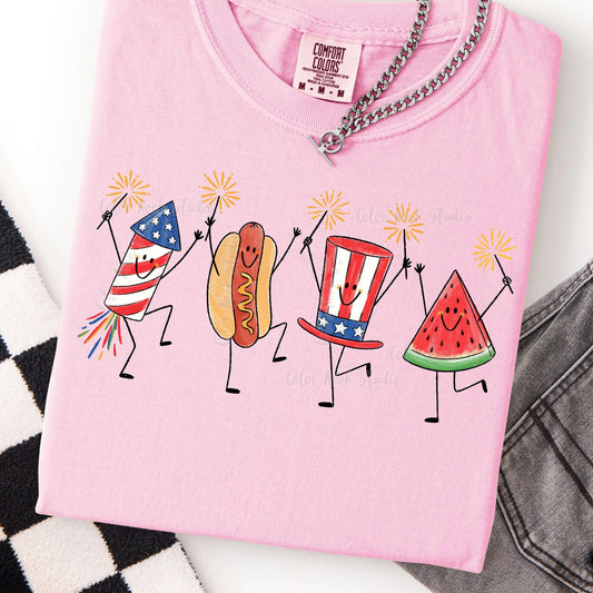Patriotic Items Graphic Tee
