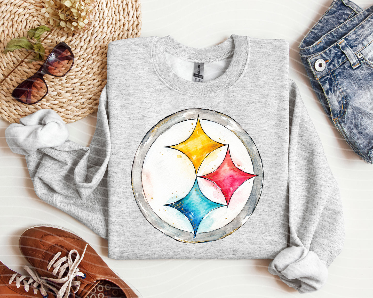 Steelers Watercolor Graphic Tee