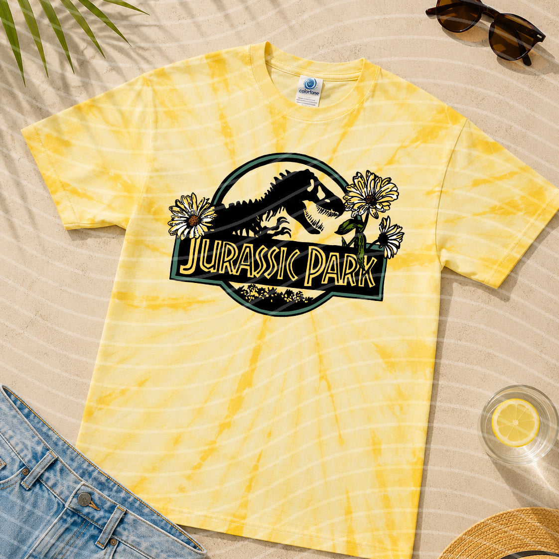JP Floral Dinosaur Graphic Tee