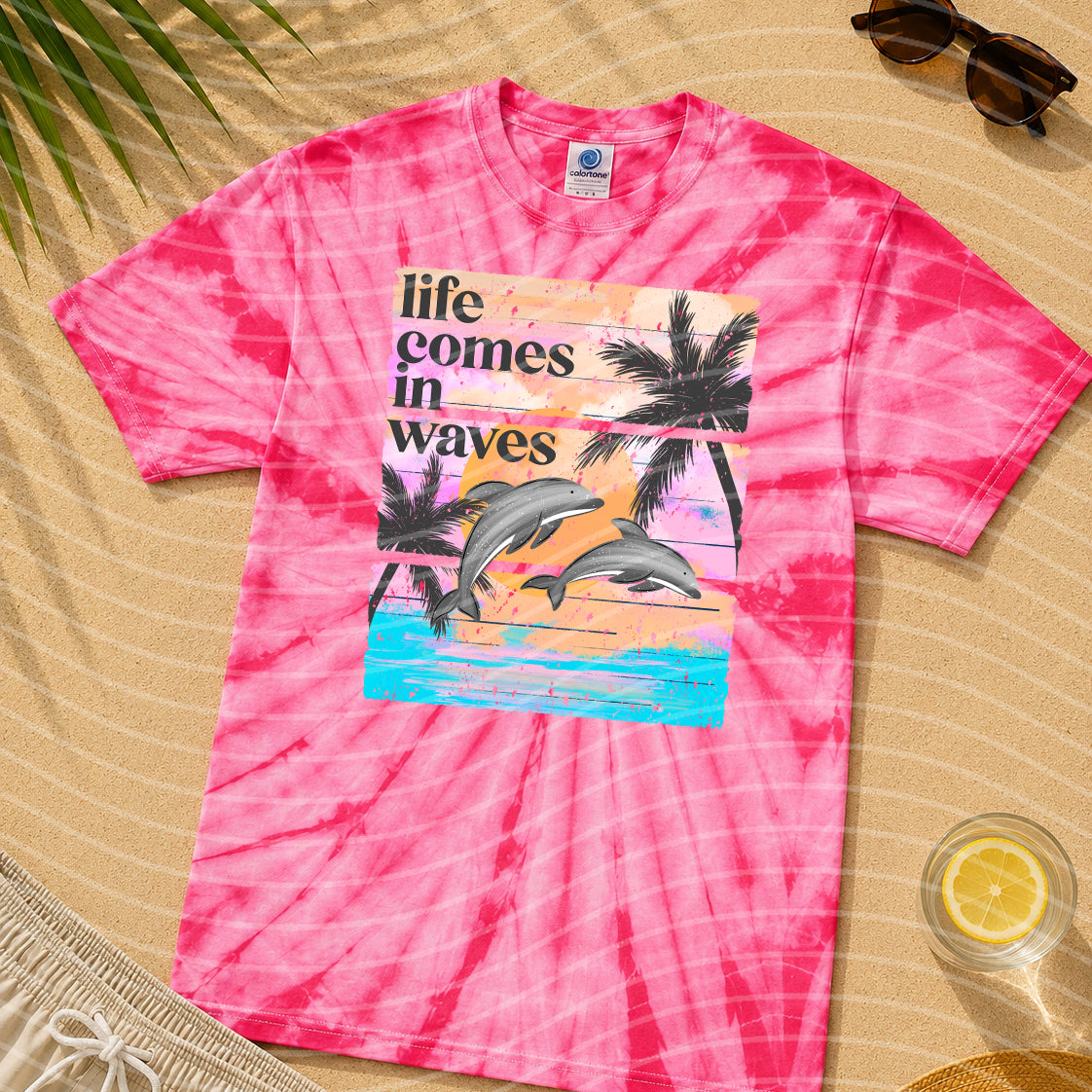 Life Comes in Waves Graphic Tee