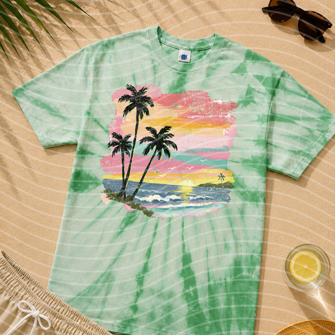 Beach Sunset Graphic Tee
