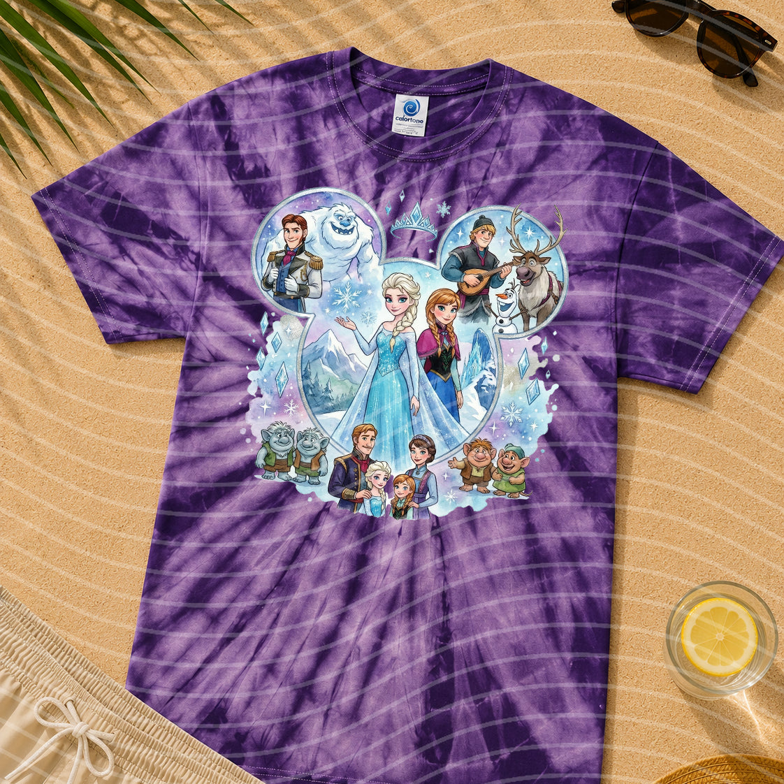 Elsa and Anna Graphic Tee