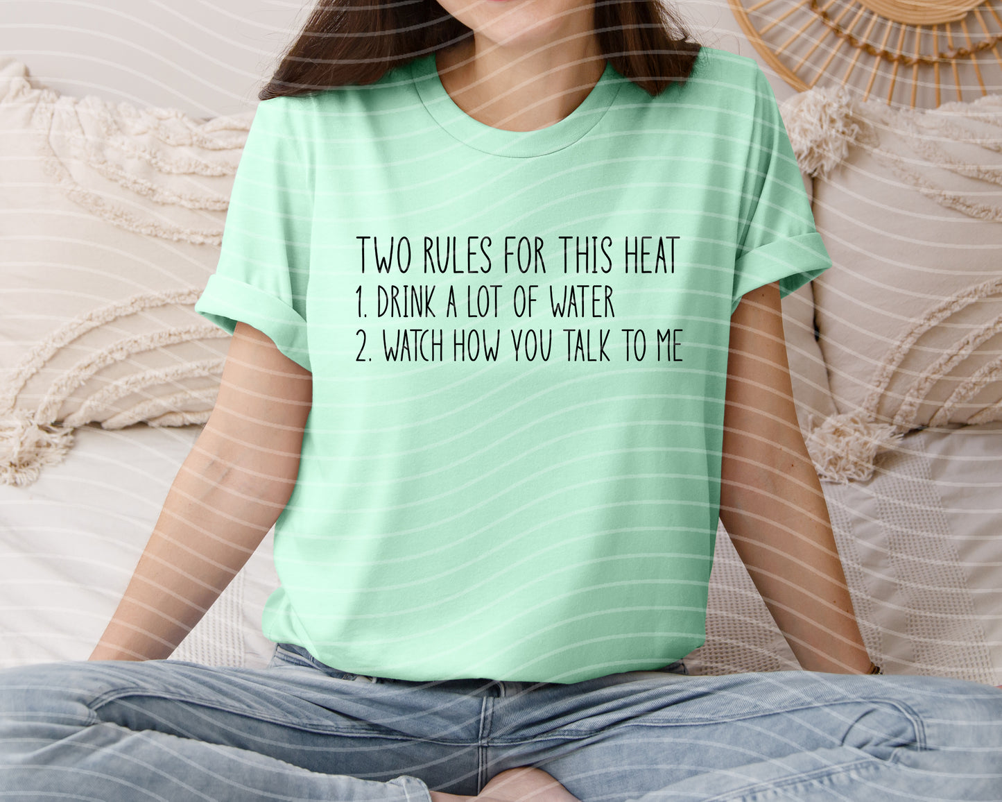 Two Rules for This Heat Graphic Tee