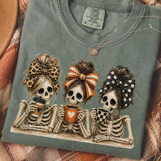 Coffee Skellies Graphic Tee