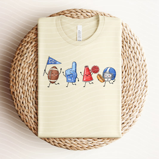 Go Football Graphic Tee