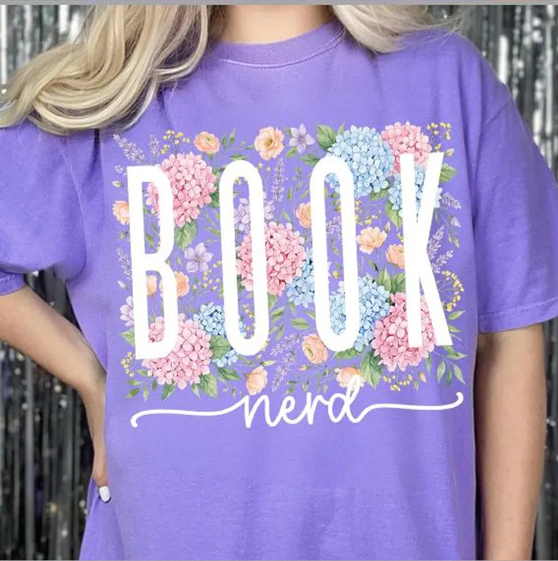 Book Nerd Graphic Tee