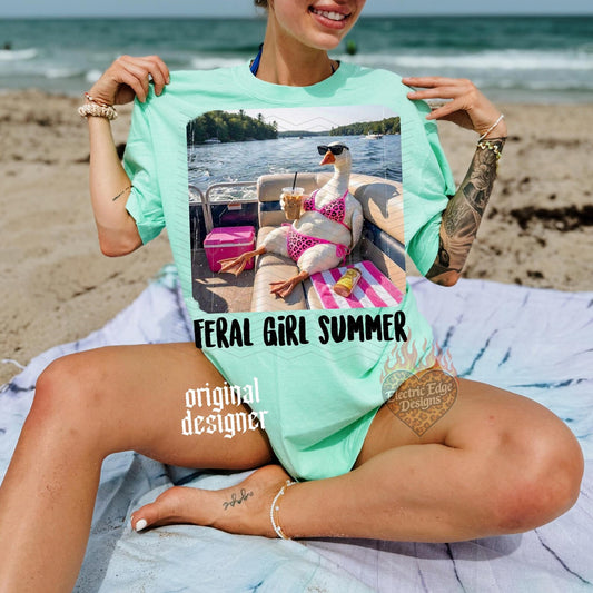 Feral Girl Summer Graphic Tee