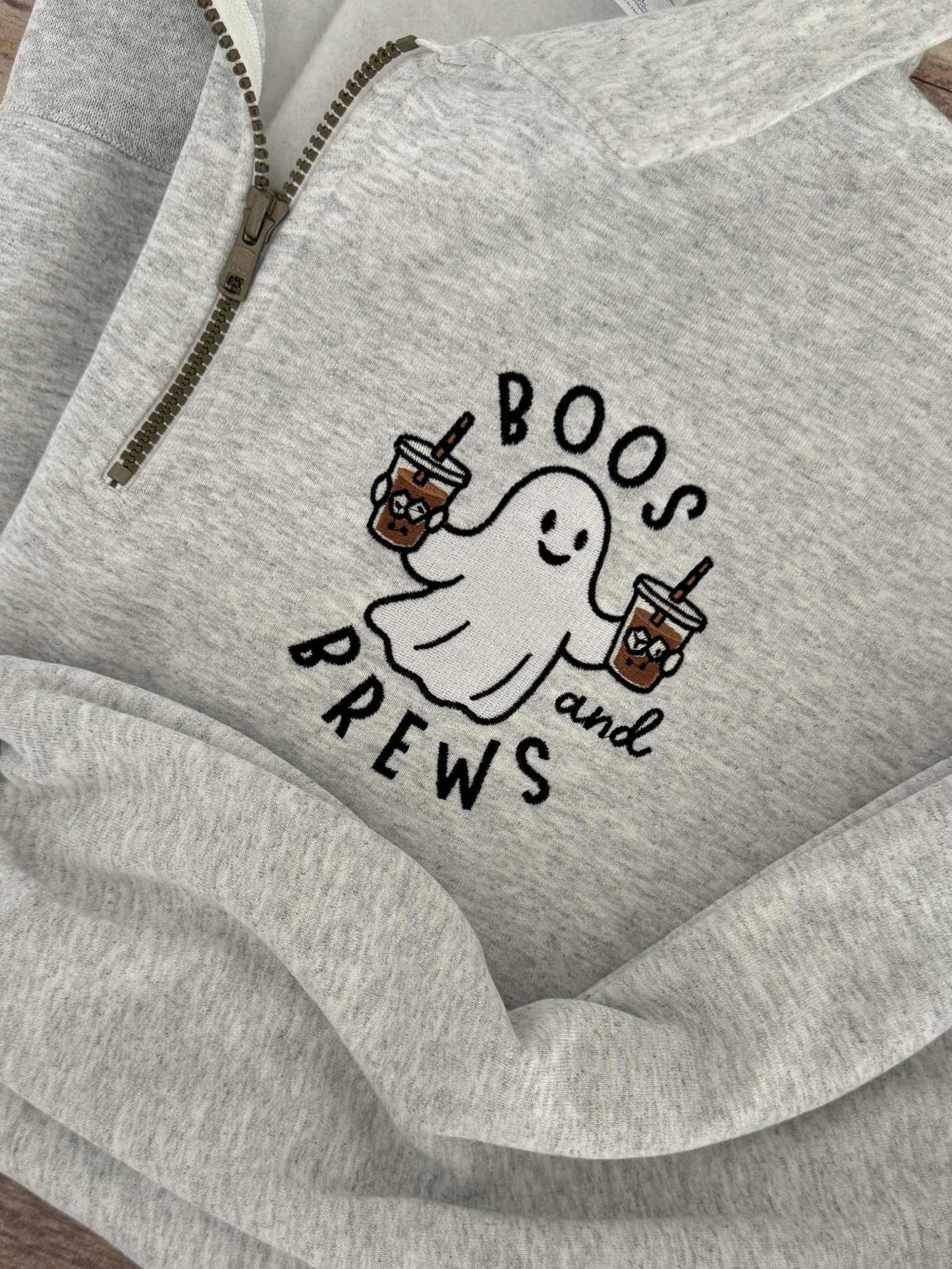 Boos and Brews Embroidered Shirt