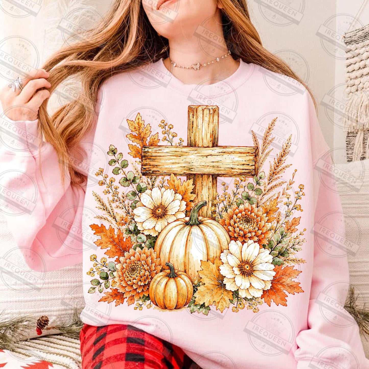 Fall Cross Graphic Tee