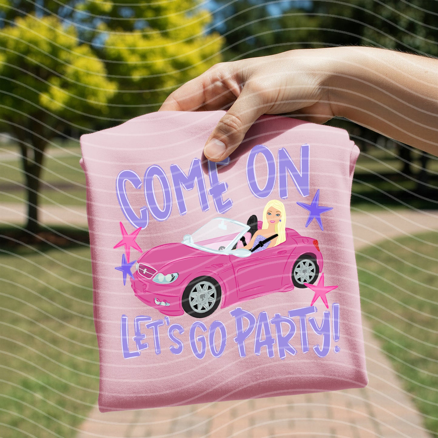 Let's Go Party Graphic Tee