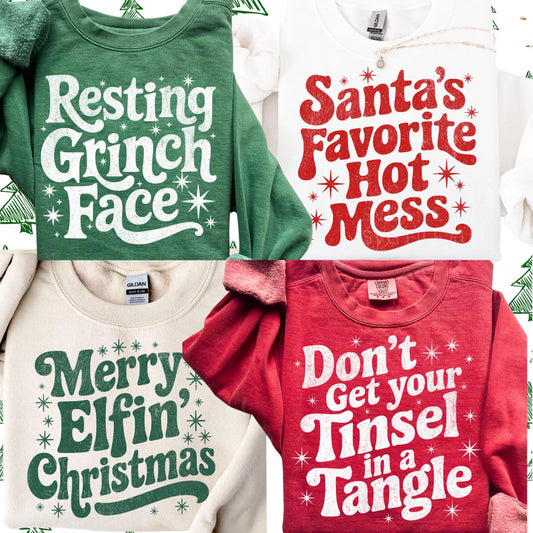 Don't Get Your Tinsel in a Tangle Graphic Tee