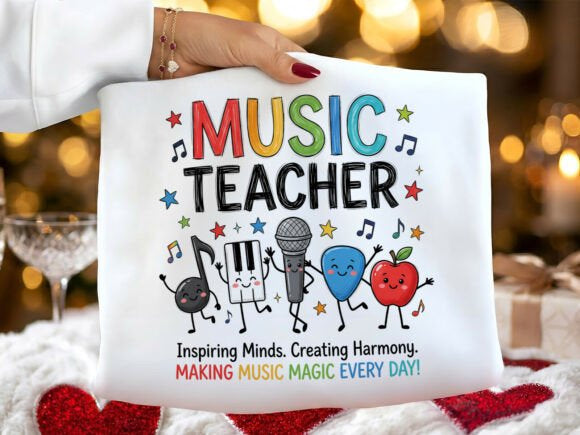 Music Teacher Graphic Tee