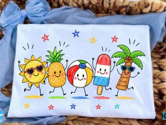 Summer Items Graphic Tee