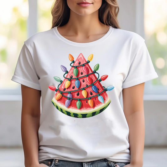 Lighted Watermelon Graphic Tee